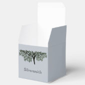 Vierbox - Familiestructuur met naam Bedankdoosjes (Geopend)