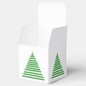 Vierbox - kerstbomen met stijl bedankdoosjes (Geopend)