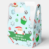 Vierbox met kerstmis bedankdoosjes (Geopend)
