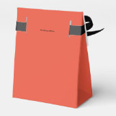 Vierbox "Oranje barst" Bedankdoosjes (Achterkant)