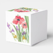 Vierbox papavers bedankdoosjes (Achterkant)