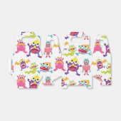 Vierbox - Scary Monsters Bedankdoosjes (Uitgevouwen)