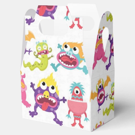 Vierbox - Scary Monsters Bedankdoosjes (Geopend)