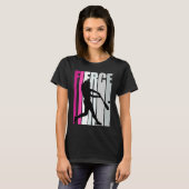 Vierce Baseball Birthday Colorful Base Run Practic T-shirt (Voorkant volledig)