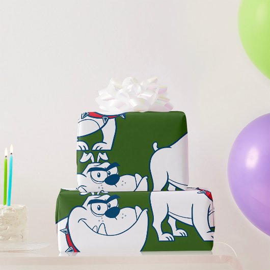 Vierce Dog Wrapping Paper Cadeaupapier