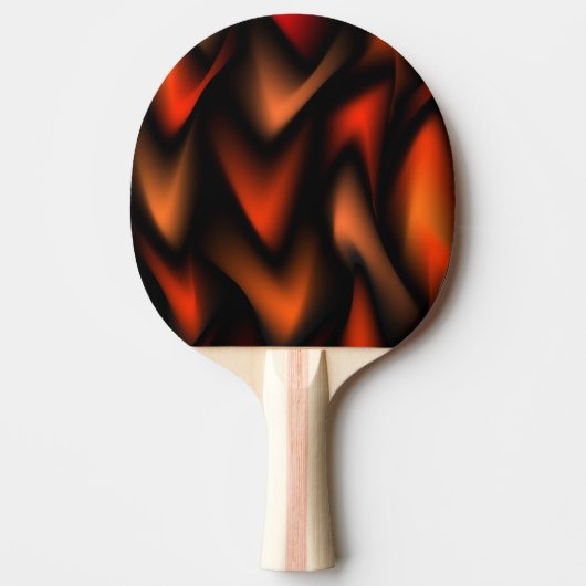 Vierce Flames Abstract Tafeltennisbatje (Voorkant)
