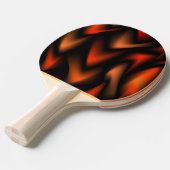 Vierce Flames Abstract Tafeltennisbatje (Voorkant Gekanteld)