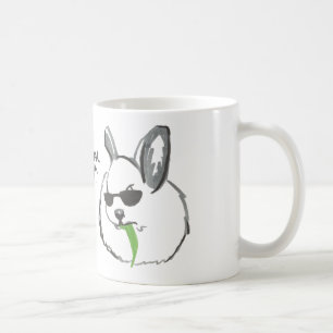 Vierce Rabbit met Quote Koffiemok