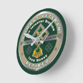 Vierde Afdeling Infectie in ruste Combat Veteran  Ronde Klok (Hoek)