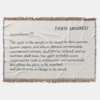 Vierde amendement grondwet Bill of Rights