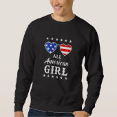 Vierde Amerikaanse meisjesonafhankelijkheid Trui (Voorkant)
