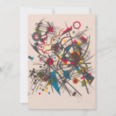 Vierde Bauhaus-portemonnee van Wassily Kandinsky Bedankkaart (Voorkant)