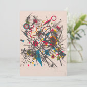 Vierde Bauhaus-portemonnee van Wassily Kandinsky Bedankkaart (Staand voorkant)