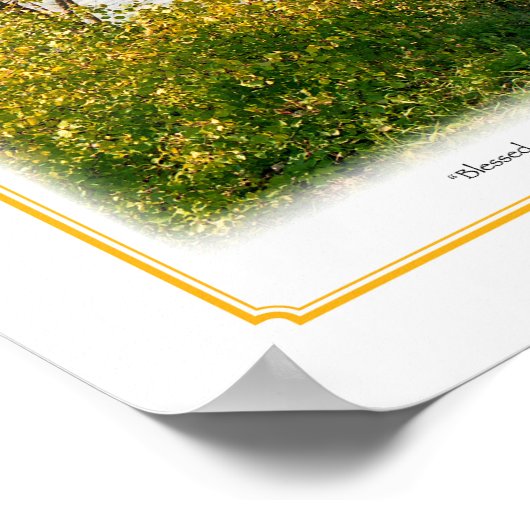 Vierde breedte 11x14 poster (Hoek)