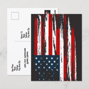 Vierde Briefkaart juli Verenigde Staten Onafhankel
