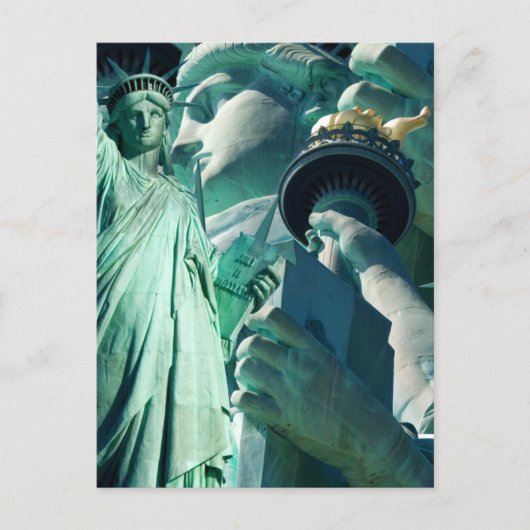 Vierde Briefkaarten voor geviering Lady Liberty (Voorkant)