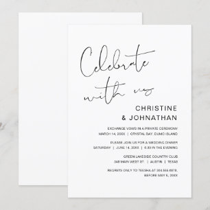 Vierde bruiloft met ons vieren kaart