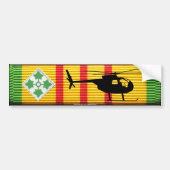 Vierde Cavalry Division OH-6 Loach VSM Bumperstick Bumpersticker (Voorkant)