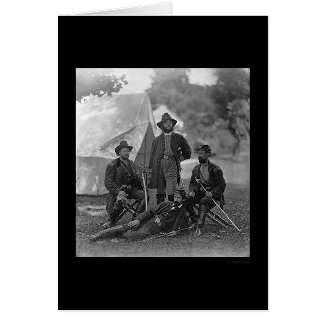 Vierde Cavalry Officers Pennsylvania 1862 (Voorkant)