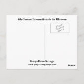 Vierde cursus Internationale du Klausen Briefkaart (Achterkant)