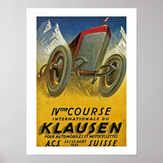 Vierde cursus Internationale du Klausen Poster (Voorkant)