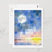 Vierde dag (7 dagen aanmaak) Briefkaart (Voorkant / Achterkant)