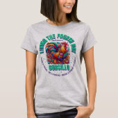 Vierde dag Cursillo DeColores Haan T-shirt (Voorkant)