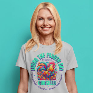 Vierde dag Cursillo DeColores Haan T-shirt