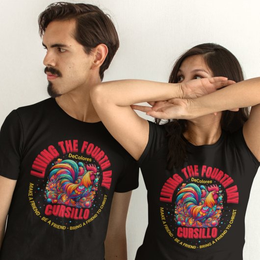 Vierde dag Cursillo DeColores Haan T-shirt