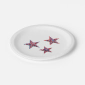 Vierde dag van 3 juli papieren bordje (Gekanteld)