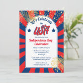 Vierde dag van de onafhankelijkheid van de Verenig Kaart (Staand voorkant)