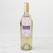 Vierde dag van de Onafhankelijkheidsdag BBQ Flessenhanger (Op fles)