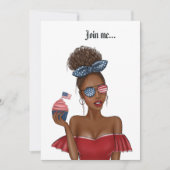 Vierde dag van de Onafhankelijkheidsdag van de Ver Kaart (Voorkant)