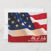 Vierde dag van de Onafhankelijkheidsdag van het Be Kaart (Voorkant)