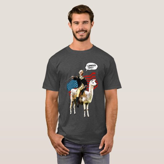 Vierde dag van de Onafhankelijkheidsdag van juli F T-shirt (Voorkant volledig)