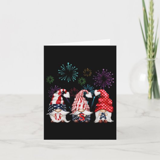 vierde dag van de onafhankelijkheidsdag van juli kaart (Voorkant)