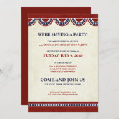 Vierde dag van de Onafhankelijkheidsdag van juli | Kaart (Voorkant / Achterkant)