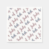 Vierde dag van de Onafhankelijkheidsdag van juli S Servet (Voorkant)