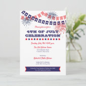 Vierde dag van de viering van het Vuurwerk van de  Kaart (Staand voorkant)