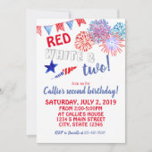 Vierde dag van juli kaart (Voorkant)