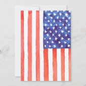 Vierde dag van juli kaart (Achterkant)