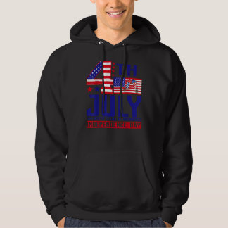 vierde dag van onafhankelijkheid juli t-s hoodie