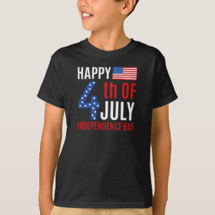 Vierde dag van onafhankelijkheid juli T-Shirt