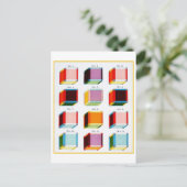 Vierde Dimensie Tesseracts  Briefkaart (Staand voorkant)