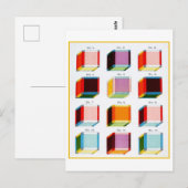 Vierde Dimensie Tesseracts  Briefkaart (Voorkant / Achterkant)