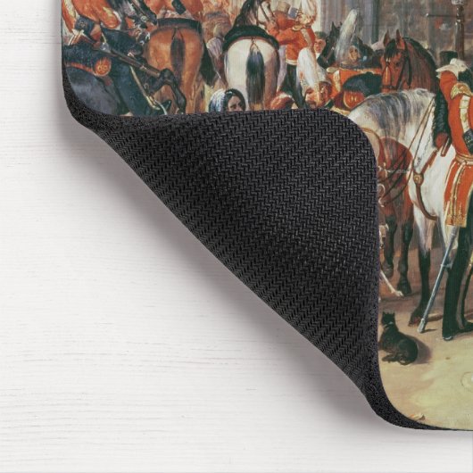 Vierde Dragoon Guards vertrekt Muismat (Hoek)