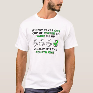Vierde Eén Beker Grappig T-shirt
