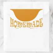 Vierde februari - Zelfgemaakte soepdag Rechthoekige Sticker (Tas)