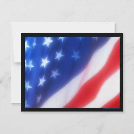 Vierde feestdag juli kaart (Achterkant)