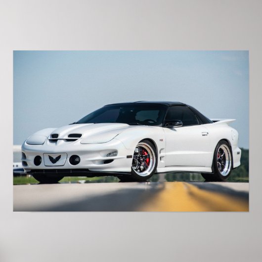 Vierde Gen WS6 Ram Air Trans Am Poster (Voorkant)
